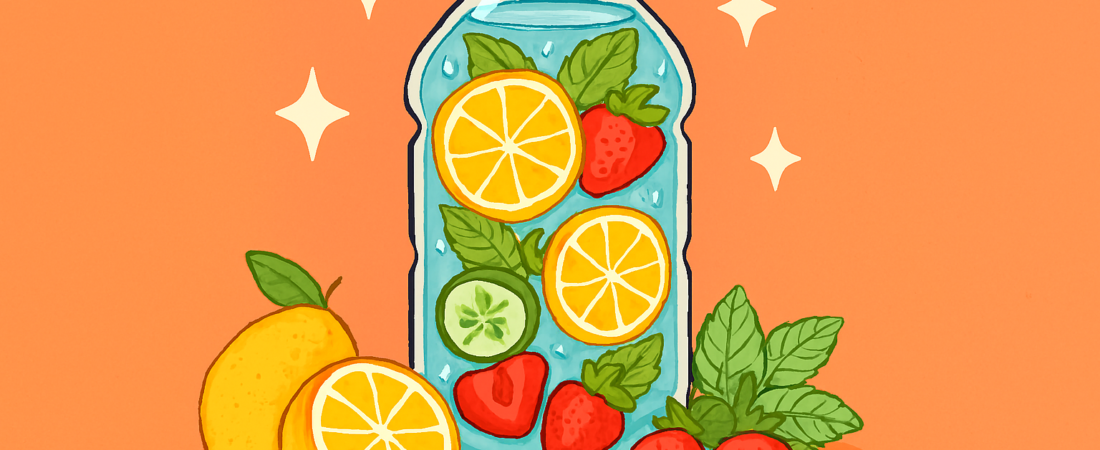 DIY Infused Water Segar dan Low Budget: Rahasia Hidup Sehat Gen Z