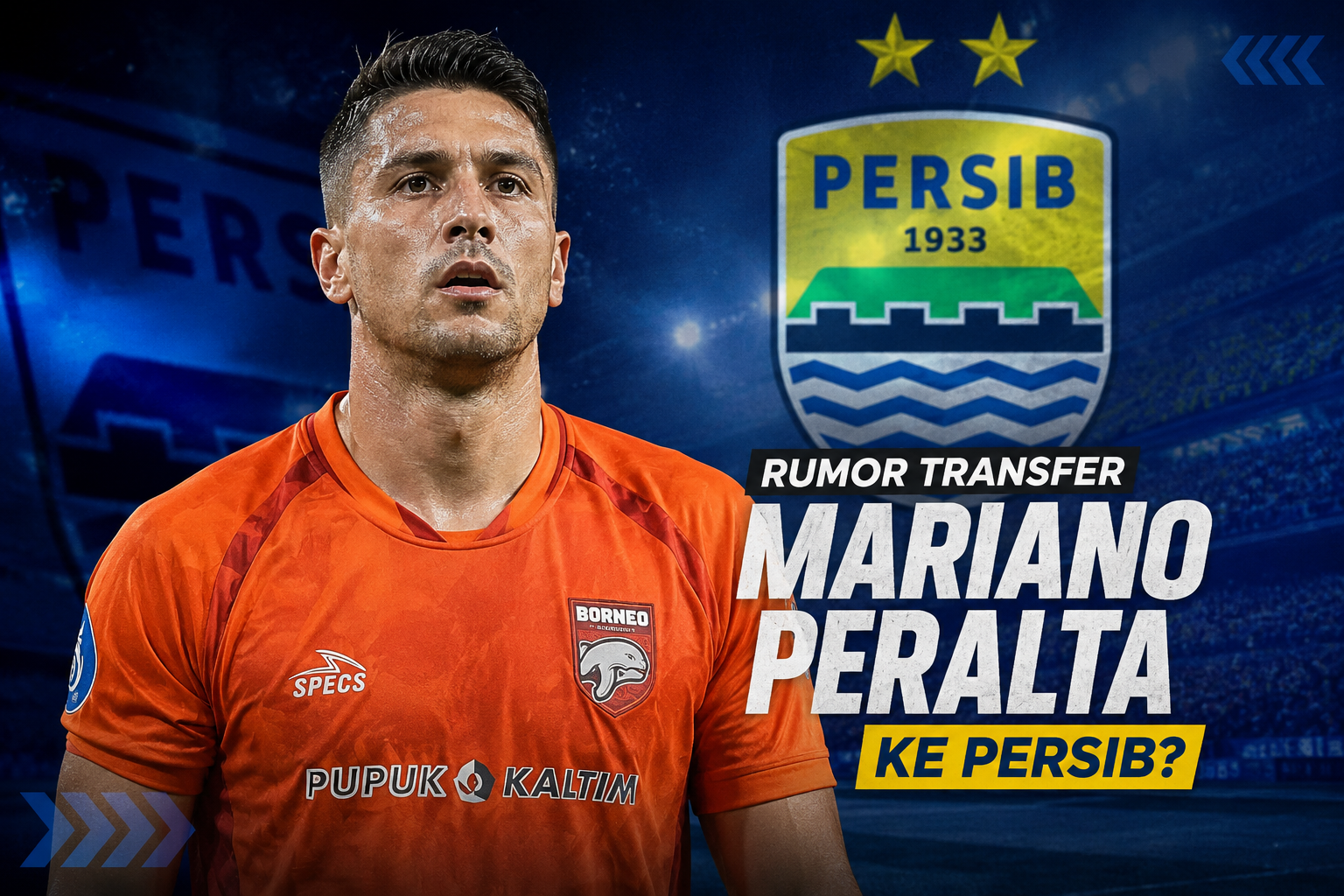 Mariano Peralta ke Persib Makin Menghangat, Benarkah Segera Berlabuh di Bandung?