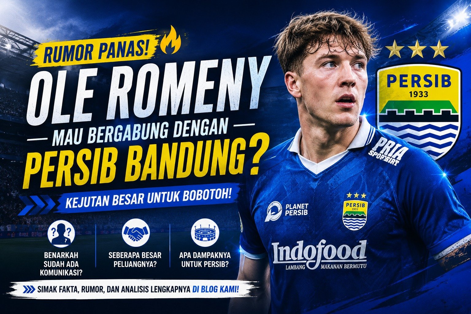 Rumor Ole Romeny ke Persib Bandung Mendadak Viral, Benarkah Maung Bandung Siapkan Kejutan?