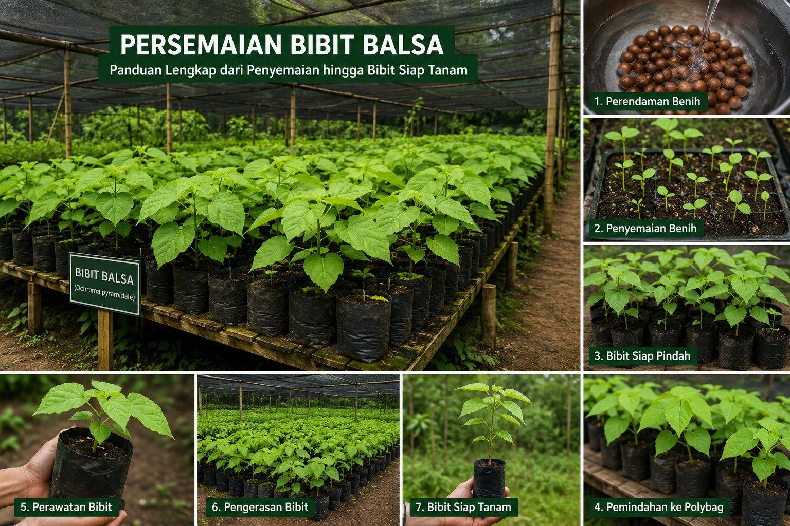 Cara Membuat Persemaian Balsa Lengkap: Panduan dari Persiapan Hingga Analisa Usaha dan Prospek Masa Depan