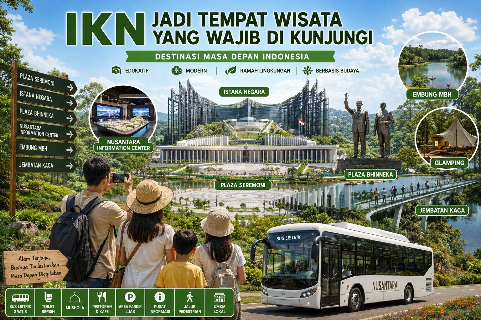 IKN Jadi Tempat Wisata yang Wajib Dikunjungi: Destinasi Masa Depan Indonesia yang Kini Dibuka untuk Publik