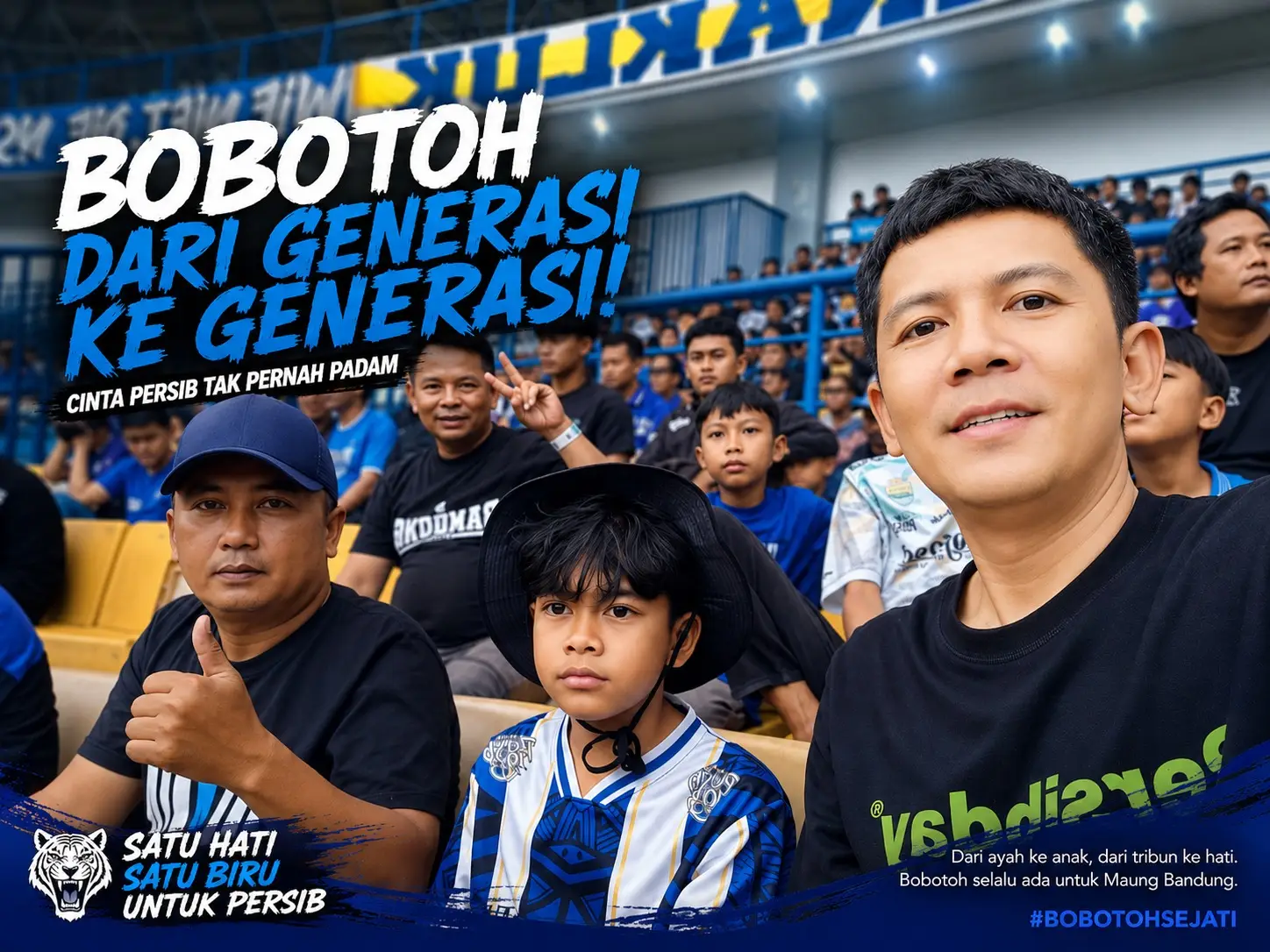 Regenerasi Bobotoh Persib Tetap Terjaga, Bukti Cinta Maung Bandung Tak Pernah Pudar
