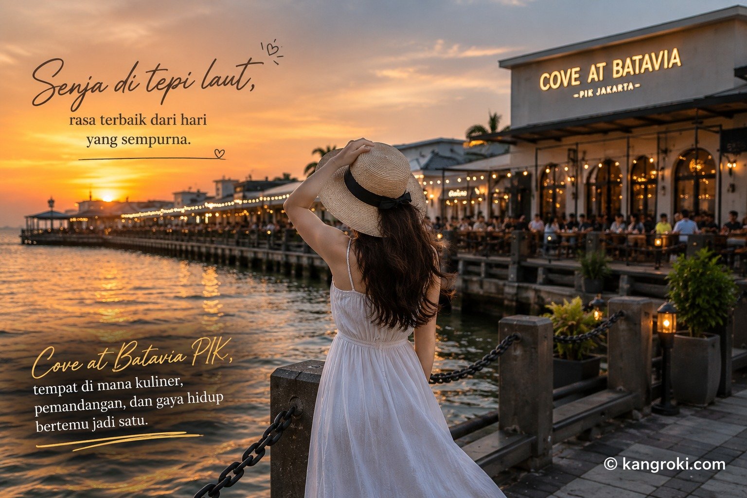 Cove at Batavia PIK: Wisata Tepi Laut Jakarta Utara dengan Kuliner Modern dan Nuansa Urban