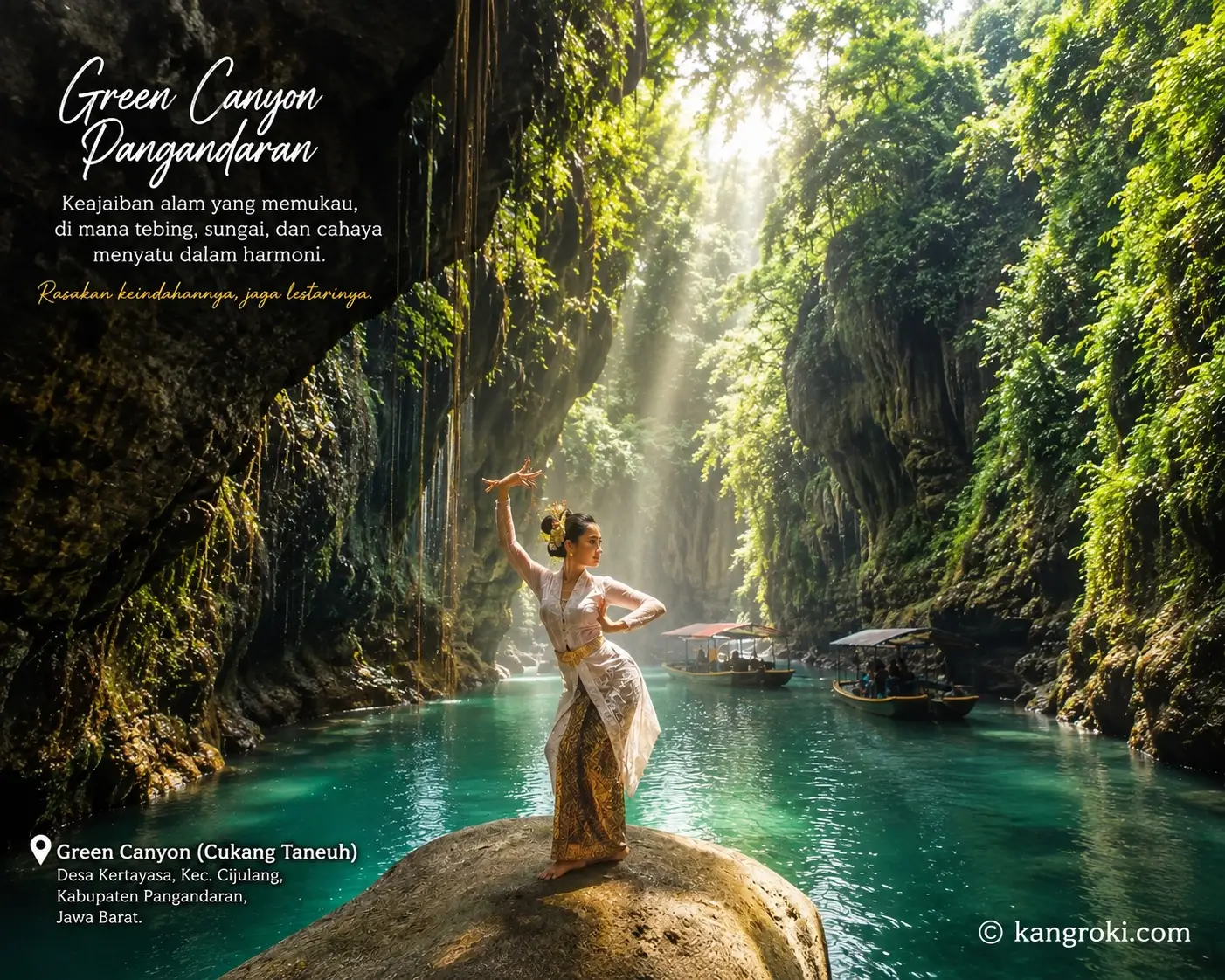 Green Canyon Pangandaran: Pesona “Grand Canyon”-nya Jawa Barat yang Eksotis dan Menantang