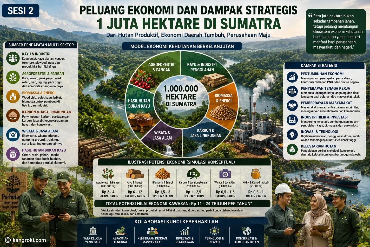 Peluang Besar Perum Perhutani Mengelola Tambahan 1 Juta Hektare di Sumatra: Transformasi Ekonomi dan Masa Depan Perusahaan