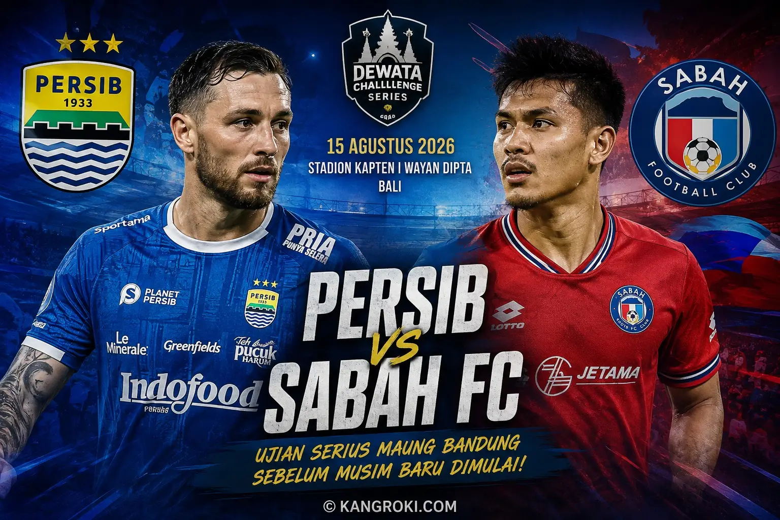 Prediksi Persib vs Sabah FC 15 Agustus 2026: Saatnya Igor Tolic Bongkar Kekuatan Maung Bandung