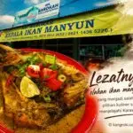 Menu ikan manyung RM Barokah Karawang